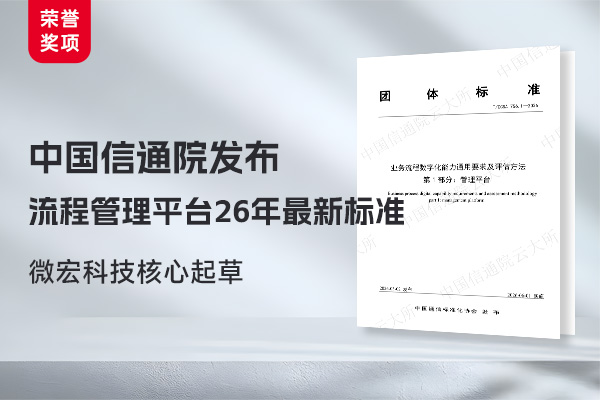 福哆网络科技参编中国信通院流程管理平台最新标准正式发布